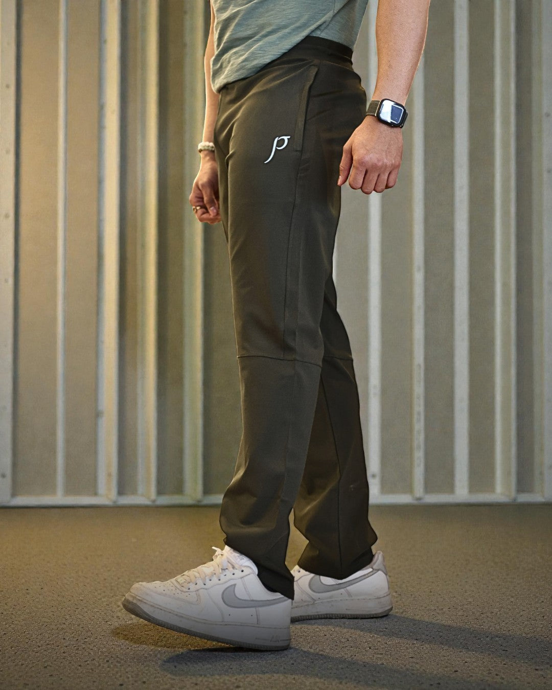 Straight Pants - Olive