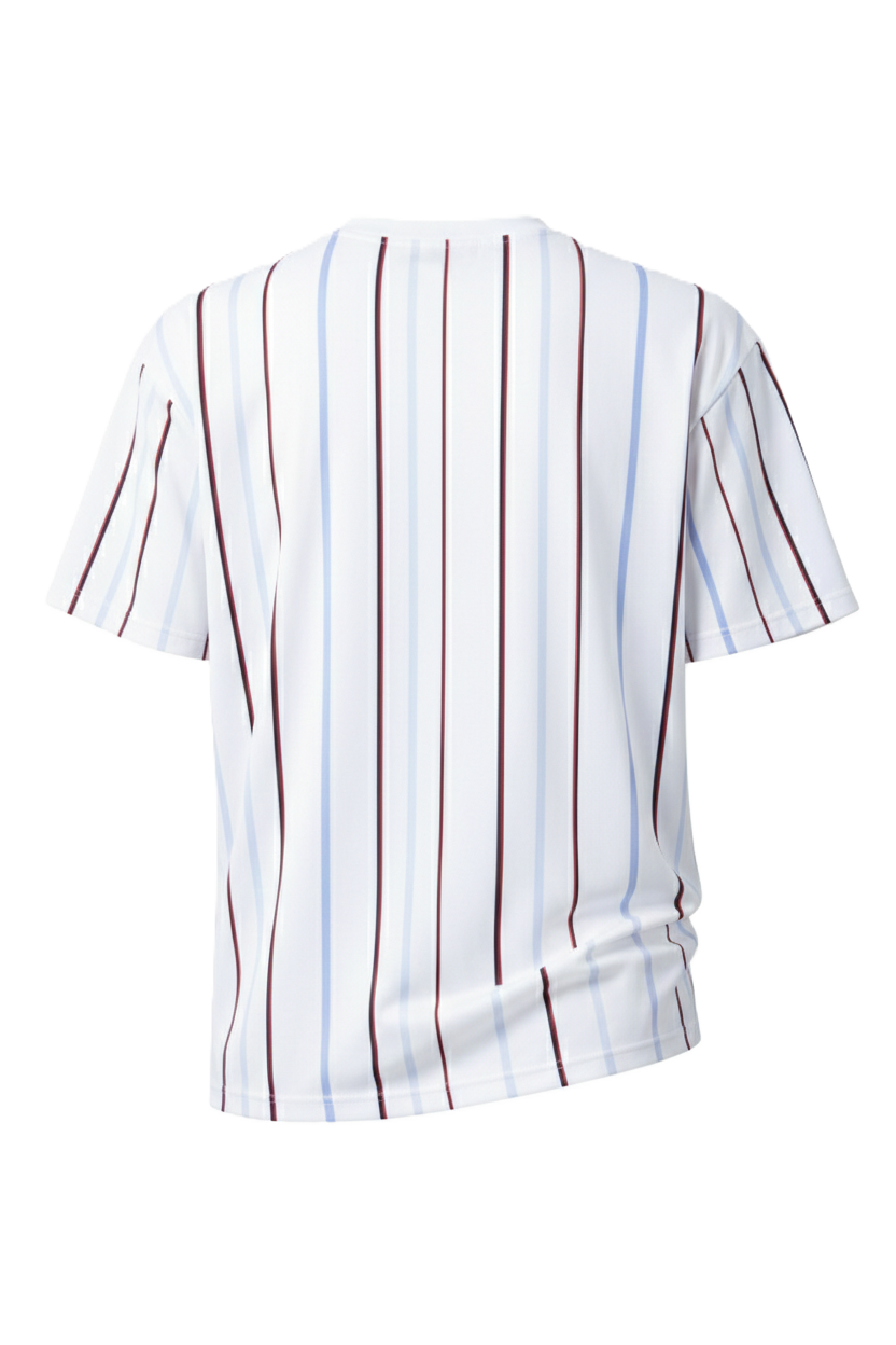 Oversized Tee - Tri Line