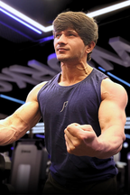 Boxy Tank - Navy Blue